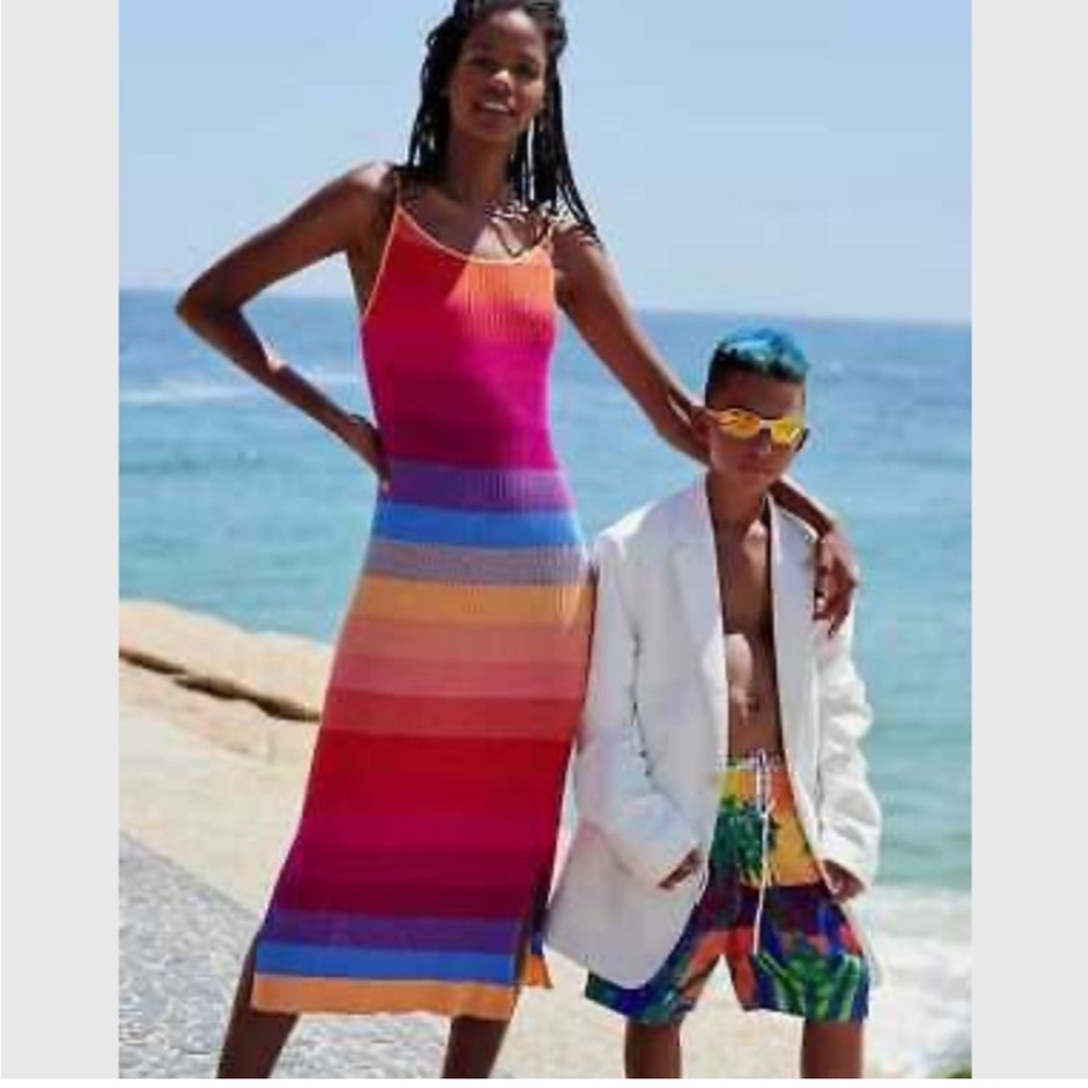 Banana republic pride dress NWOT